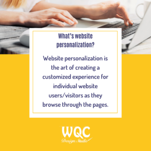 What’s website personalization